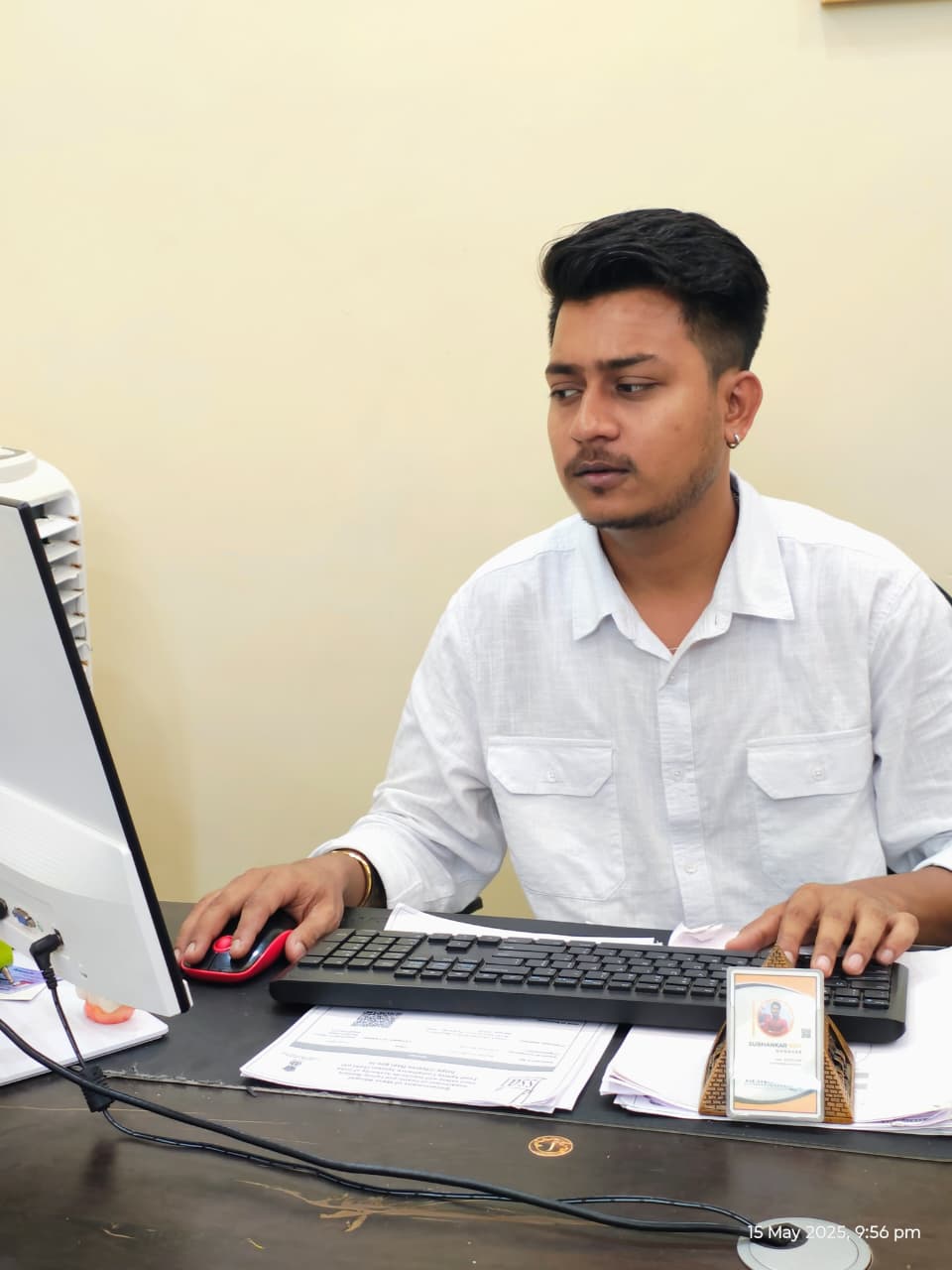 Subhankar Roy at Work - Bengal Tech Kolkata